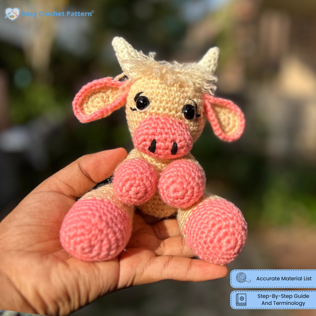 Cow Crochet Pattern